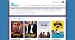 Desktop Screenshot of cinema-adalric.com